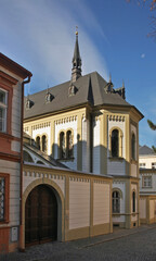 Fototapeta na wymiar Monastery of the Merciful Nuns of St. Francis (Milosrdnych sester sv. Frantiska) Olomouc. Moravia. Czech Republic