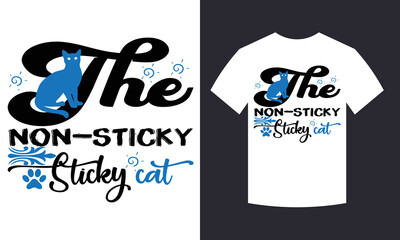 Cat T-Shirt Design, Cat Lover	
