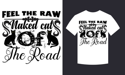 Cat T-Shirt Design, Cat Lover	
