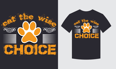 Cat T-Shirt Design, Cat Lover	
