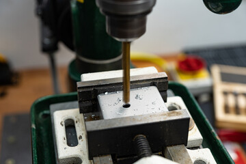 Metallbearbeitung in der Werkstatt