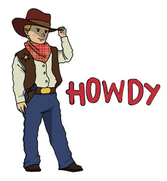 Cowboy Say Howdy