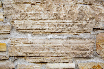 old stone wall antique 