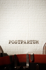 Postpartum word view