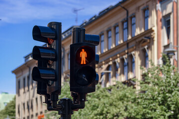 traffic light on the street