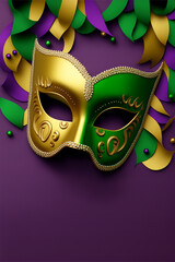 mascara cartão de carnaval festa 