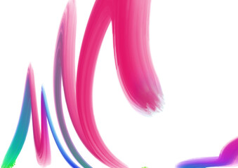 Colorful abstract background with wavy stripes