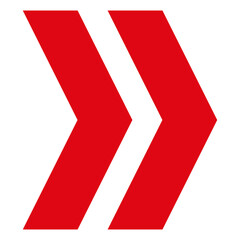 Pointer Directional arrow sign on Transparent Background