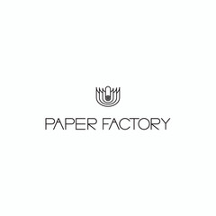 

illustration depicting a sheet of paper in the form of a symbol or logo. Paper factory .