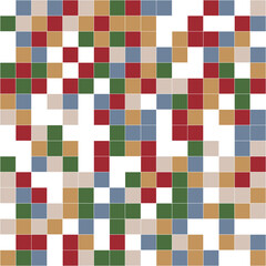 pattern with squares Square random illustration checkerboard