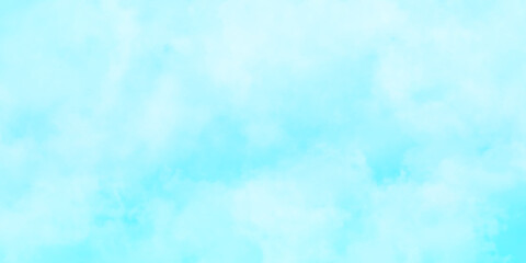 Blue sky with white clouds background. Romantic sky. Abstract nature background of romantic summer blue sky with fluffy clouds. Beautiful puffy clouds in bright blue sky in day sunlight.