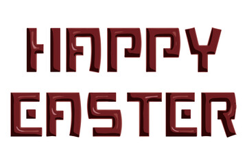 HAPPY EASTERの文字素材