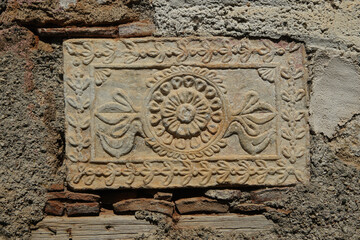 Relief in Antalya Old Town, Turkiye