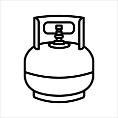 gas cylinder icon
