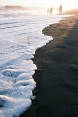 日本風景江ノ島夕焼け