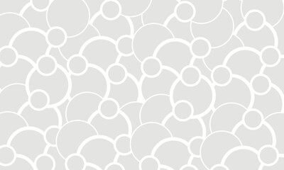 Pattern with monochrome bold curved stripes forming trendy lattice background. Abstract geometric vector design for textile, fabric and wrapping. Stylish vintage design for sun louver.