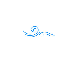 simple doodle wave