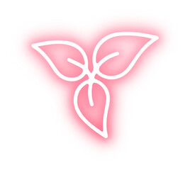 Collection of Leaf neon