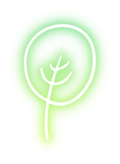 Collection of Leaf neon