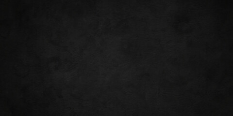 Fototapeta premium Black texture chalk board and black board background. stone concrete texture grunge backdrop background anthracite panorama. Panorama dark grey black slate background or texture.