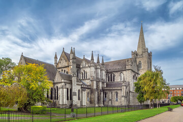 Obraz premium St Patrick's Cathedral, Dublin, Ireland