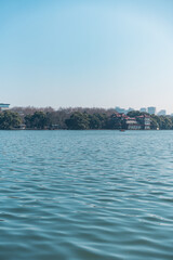 Fototapeta na wymiar view of the west lake in Hangzhou 