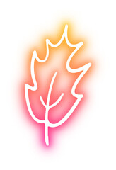 Collection of Leaf neon