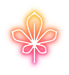 Collection of Leaf neon