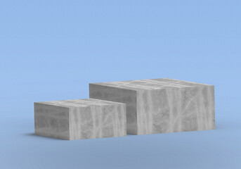 Stone platforms for product presentation
