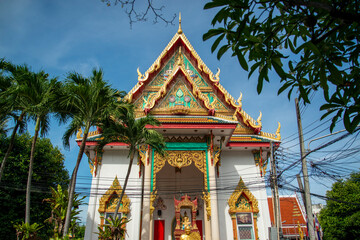 Fototapeta premium THAILAND SIRACHA WAT NIYOMTHAM