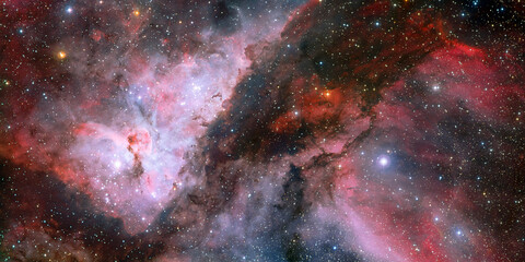 Cosmos, Universe, Panoramic Carina Nebula