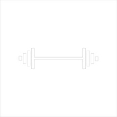 logo vector stock weightlifting template design