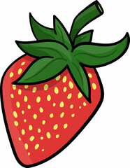 Cartoon Strawberry