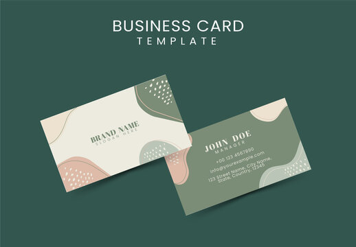 Minimal Business Card Layout
