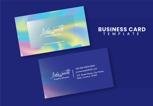 Minimal Business Card Layout