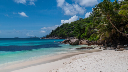 Fototapeta na wymiar Petite anse - Mahé - Seychelles