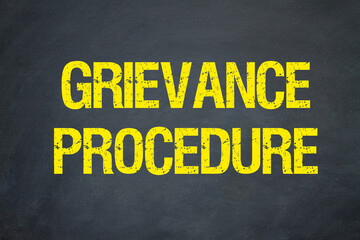 grievance procedure	

