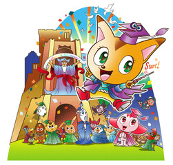 凧,魔法使いキャラクター,イメージ画