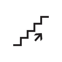 ascending stairs icon