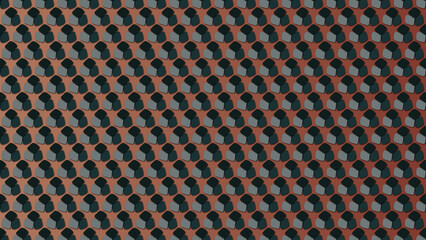 Obraz premium Decorative symbolic pattern for desktop, wallpaper, background, texture, cover