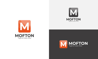 Mofton M Letter Logo