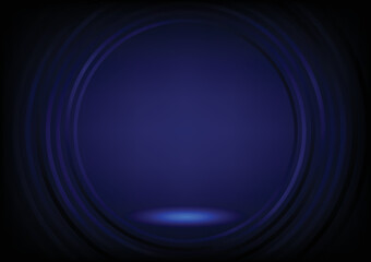 vector circle blue background product technology 