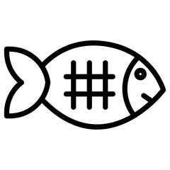 grilled fish icon