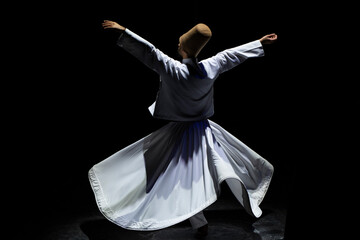 Sufi Whirling Dervishes Photo,  Fatih Istanbul, Turkey