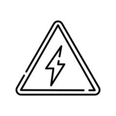 danger line icon