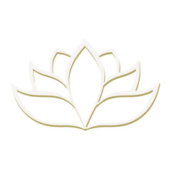 lotus flower, vector graphic design 