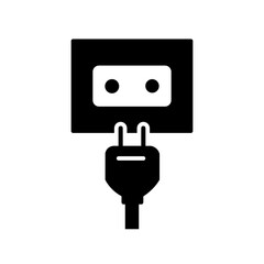 plug glyph icon