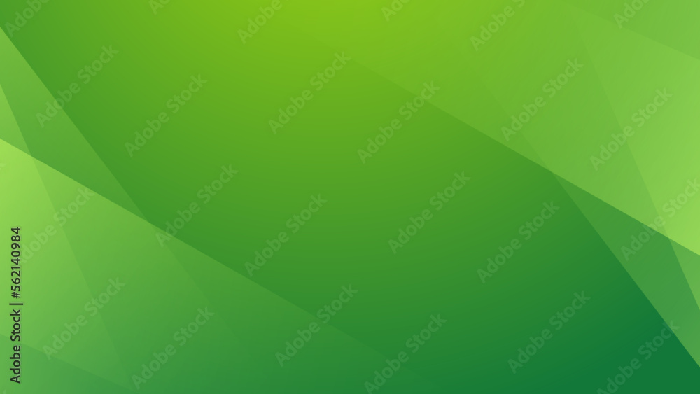 Wall mural abstract green background. simple and modern gradation concept. vector illustration