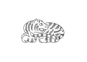 illustration of a cat png