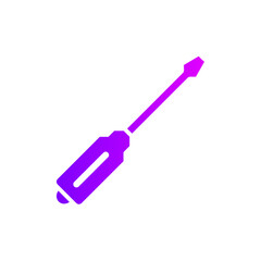 screwdriver gradient icon